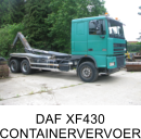 DAF XF430 CONTAINERVERVOER